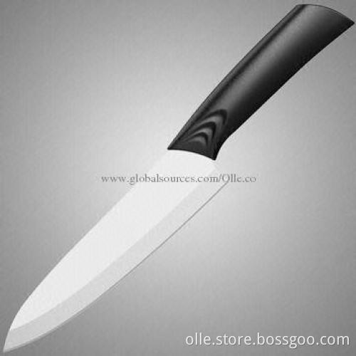 7" Professional Black Chef Knife Blade